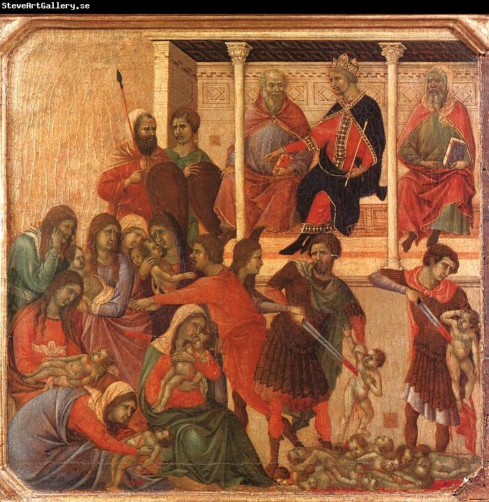 Duccio di Buoninsegna Slaughter of the Innocents